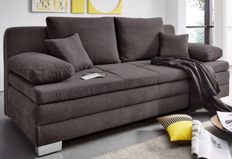 Jockenhöfer Gruppe Schlafsofa "Lindau" inklusive Bettkasten und loser Kissen,mit Kaltschaumtopper von Jockenhöfer Gruppe