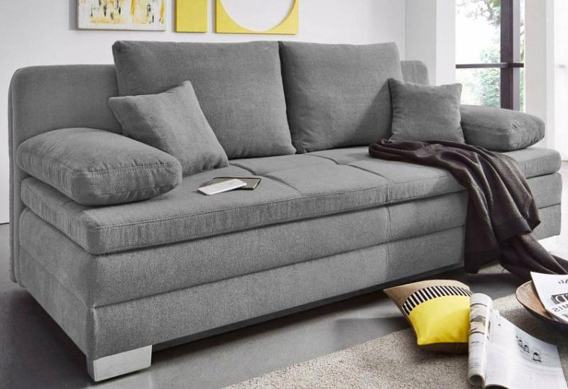 Jockenhöfer Gruppe Schlafsofa "Lindau" inklusive Bettkasten und loser Kissen,mit Kaltschaumtopper von Jockenhöfer Gruppe