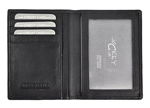 Jockey Club Leder Ausweishülle Etui Ausweisetui Hülle Kreditkartenetui mit RFID Schutz Nappaleder von Jockey Club