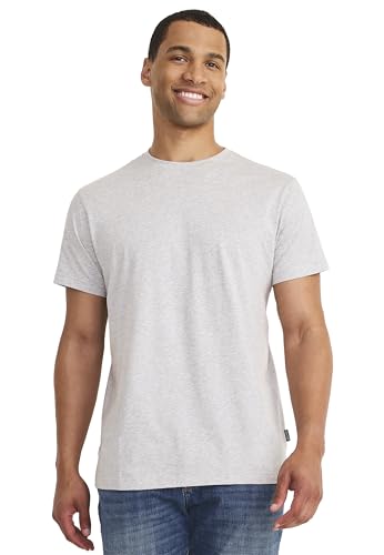 Jockey® Herren Classic American T-Shirt, Light Heather Grey, 2XL von Jockey
