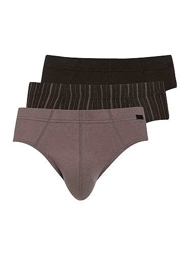 Jockey® Cotton+ Brief 3Pack,XL,Grau von Jockey