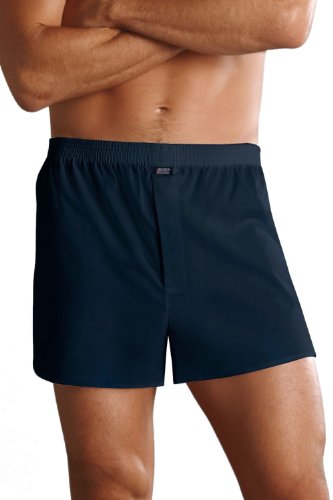 Jockey® Everyday Woven Boxer Short,Navy,M von Jockey