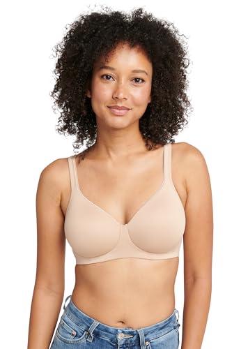 Jockey Forever Fit™ Damen Full Coverage Molded Cup Bra, Cream Tan, L von Jockey