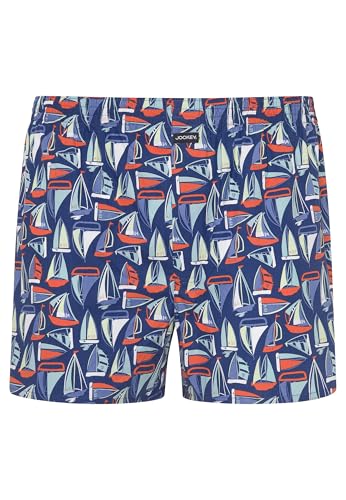 Jockey® Herren Polka Dot Woven Boxer, Marina Blue, XL von Jockey