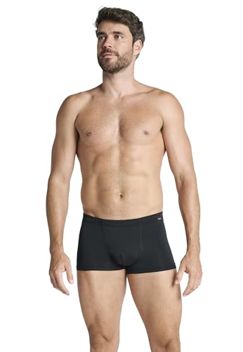 Jockey® Herren Modern Stretch Trunk, Black, 2XL von Jockey