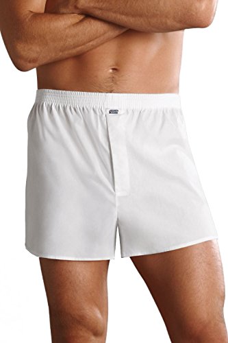 Jockey Everyday Woven Boxer Short, White, S,S,Weiß von Jockey