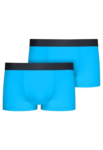 Jockey® Herren Microfiber Air Short Trunk - 2 Pack, Swimmer Blue, M von Jockey