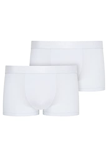 Jockey Microfiber Air Short Trunk 2er Pack,Weiss,XXL von Jockey