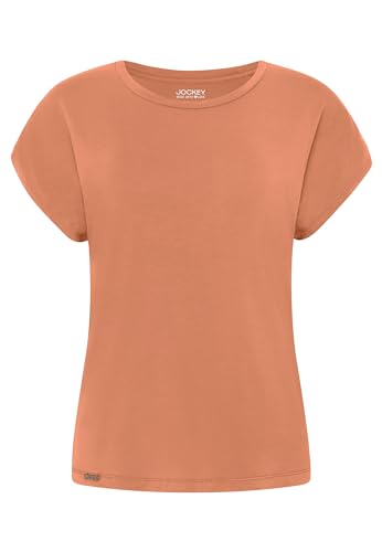 Jockey® Damen Supersoft Lounge T-Shirt, Hot Sauce, XL von Jockey