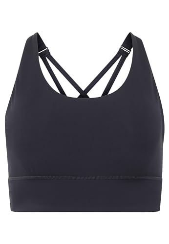Jockey® Damen Womens Activewear Padded Bralette, Into The Night Blue, XL/42 von Jockey