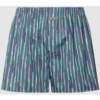 Jockey Boxershorts mit Allover-Muster in Dunkelblau, Größe S von Jockey