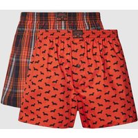 Jockey Boxershorts mit Streifenmuster im 2er-Pack in Rot, Größe S Jockey Boxershorts mit Streifenmuster im 2er-Pack in Rot, Größe S von Jockey