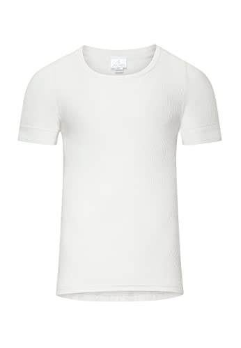 Jockey Classic Cotton Rib Shortsleeve Shirt in Off-White, Größe X-Large von Jockey