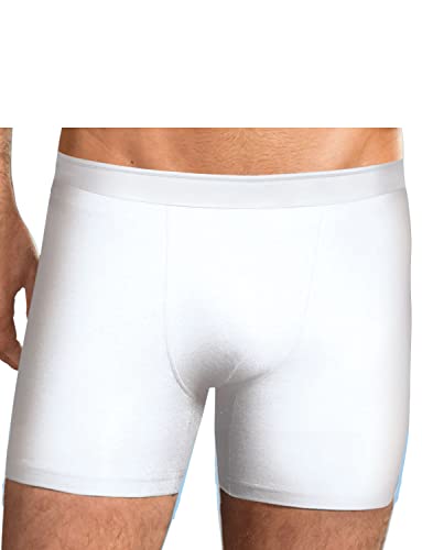 Jockey Cotton+ Trunk 3er-Pack in Weiß, Größe XX-Large von Jockey