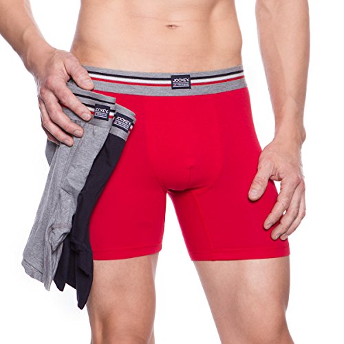 Jockey® Cotton Stretch Boxer Trunk 3-Pack von Jockey