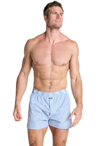 Jockey Everyday Soft Wash Woven Boxer, Light Ink, S,S,Blau von Jockey