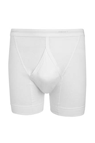 Jockey Herren, Luxury Cotton Midway Brief, 22000215, Weiß, M von Jockey