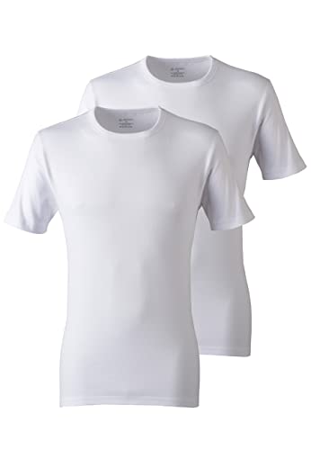 Jockey Herren, Modern Classic T-Shirt 2er-Pack, Kurzarm, 18501822, Weiß / Weiß, M/5 von Jockey