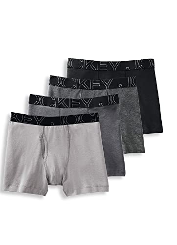 Jockey Men's Underwear ActiveBlend Boxer Brief - 4 Pack von Jockey