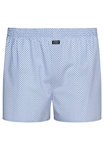 Jockey Just Squared Woven Boxer, L, Shirting Blue von Jockey