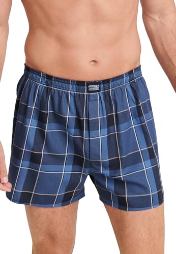 Jockey® Herren Just Squared Woven Boxer, Deep Sky, 2XL von Jockey