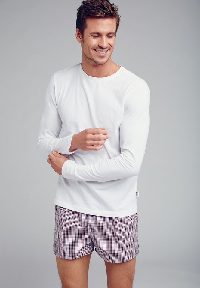 Jockey Langarmshirt AMERICAN T-SHIRT LONGSLEEVE Lockere Passform von Jockey
