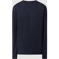 Jockey Longsleeve aus Baumwolle in Dunkelblau, Größe S von Jockey