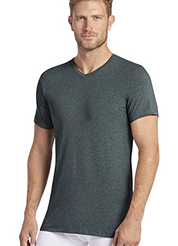 Jockey Men's T-Shirts Slim Fit Cotton Stretch V-Neck - 2 Pack von Jockey