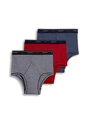 Jockey Men's Underwear Classic Full Rise Brief - 3 Pack von Jockey