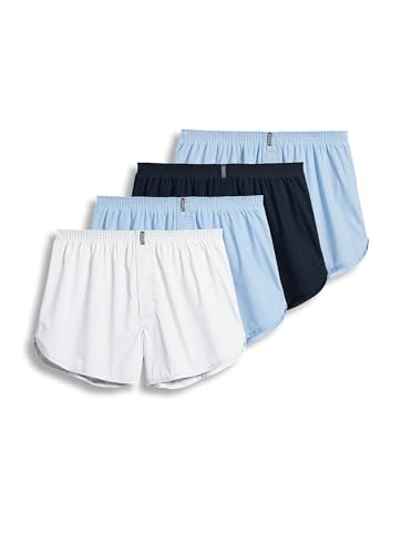 Jockey Men's Underwear Tapered Boxer - 4 Pack, icy blue, L von Jockey