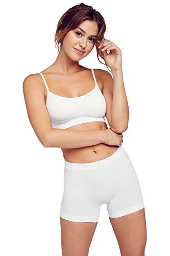 Jockey Skimmies Kurze Länge Slipshort, weich,White, S von Jockey