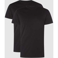 Jockey T-Shirt aus Baumwolle im 2er-Pack in Black, Größe S von Jockey