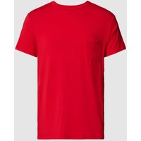 Jockey T-Shirt mit Brusttasche in Rot, Größe L von Jockey