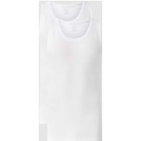 Jockey Tanktop aus Baumwolle im 2er-Pack in Weiss, Größe L von Jockey