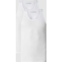 Jockey Tanktop mit Lyocell-Anteil im 2er-Pack in Weiss, Größe S von Jockey