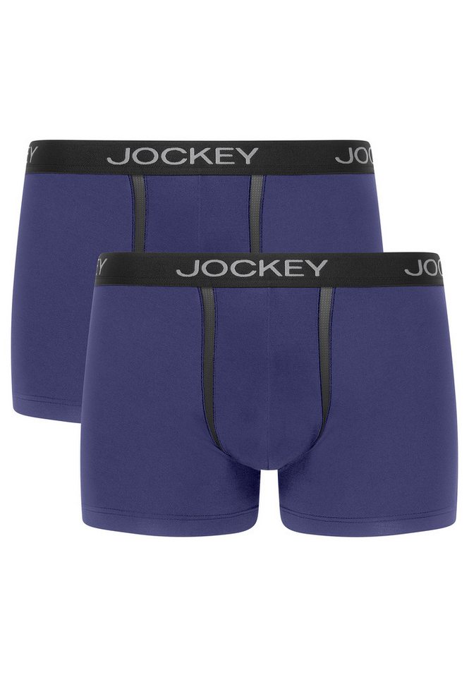 Jockey Trunk CHAFE PROOF POUCH TRUNK (2er Pack) Mittlere Bundhöhe, Logobund von Jockey