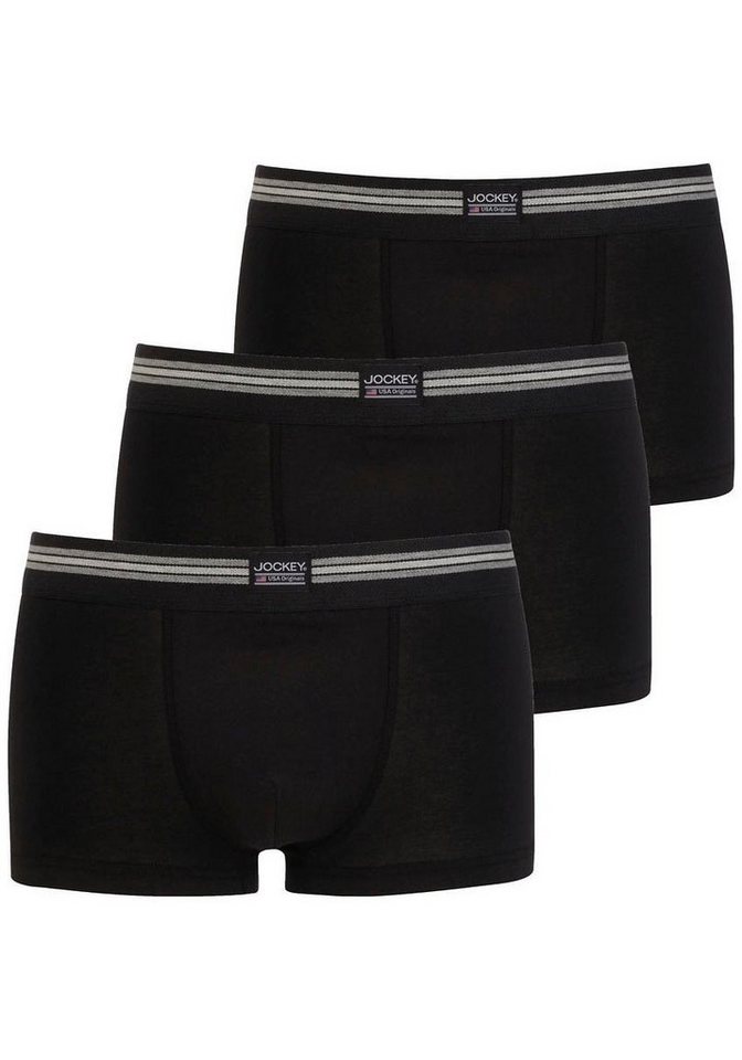 Jockey Trunk Cotton Stretch (Packung, 3-St) mittlere Bundhöhe von Jockey