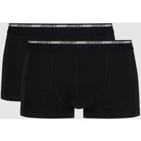 Jockey Trunks aus Baumwolle im 2er-Pack in Black, Größe XXL von Jockey
