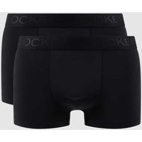 Jockey Trunks aus Mikrofaser im 2er-Pack in Black, Größe M von Jockey