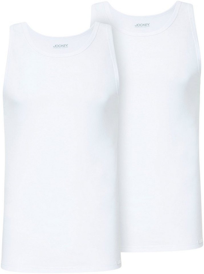 Jockey Unterhemd Cotton+ (2-St) klassisch für jeden Tag von Jockey