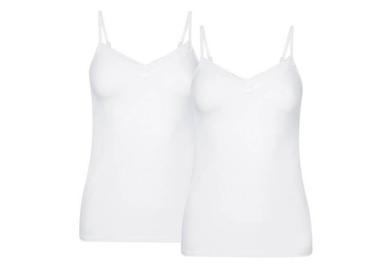Jockey Unterhemd Soft Stretch Lace (2er Pack) in lockerer Passform von Jockey