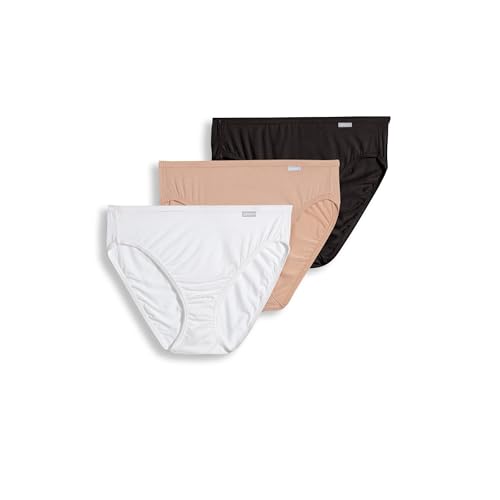 Jockey Women's Underwear Supersoft French Cut - 3 Pack, basics, 8 von Jockey
