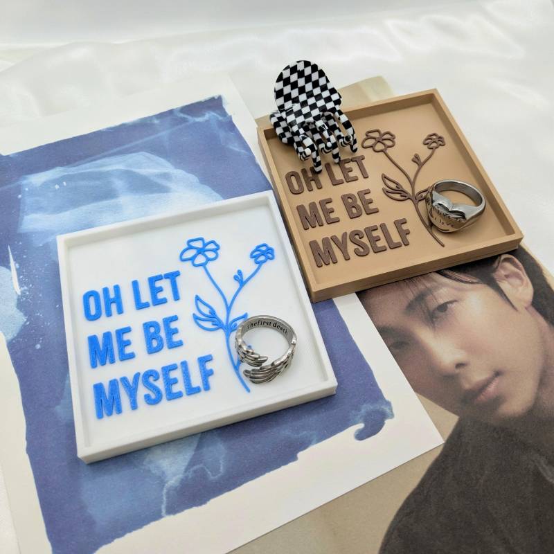 Lassen Sie Mich Schmuckstück-Teller Sein von Jocyepins