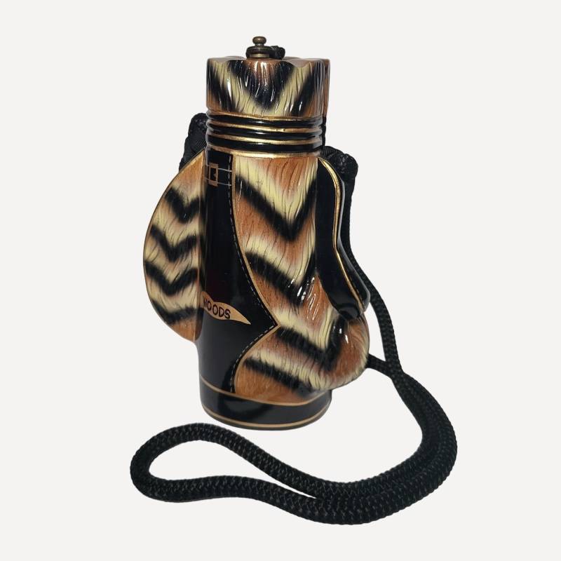 Timmy Woods Golftasche Clutch Schulter Crossbody Bag Holz Schwarz Braun Zebra Print von JodamelTreasures