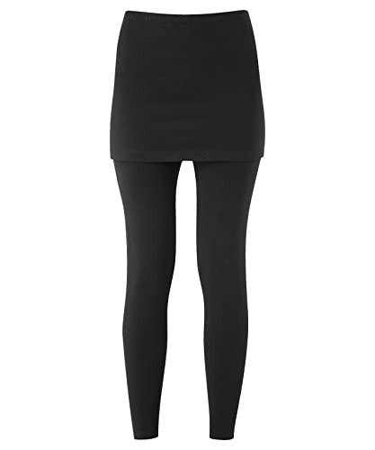 Joe Browns Damen 2-in-1-Leggings mit Rock Hose, Schwarz, 42/44 von Joe Browns