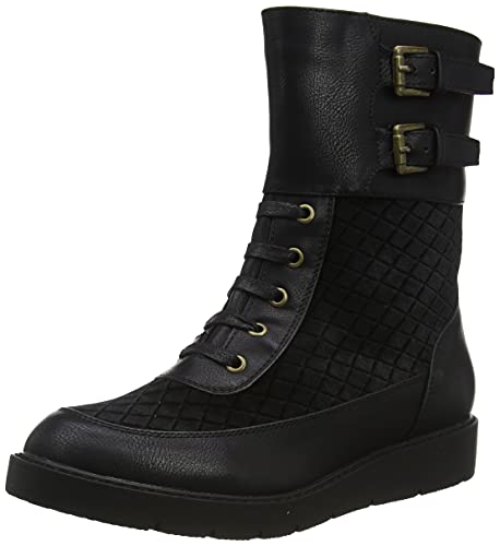 Joe Browns Damen Be Yourself Riemchenstiefel Stiefelette, Schwarz, 37 EU von Joe Browns