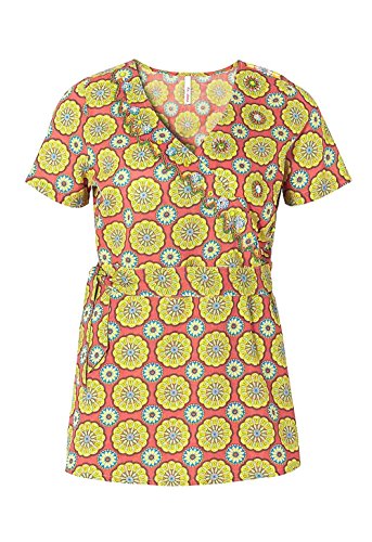 Joe Browns Damen-Bluse Wickelbluse mit Perlen Mehrfarbig Größe 46 von Joe Browns