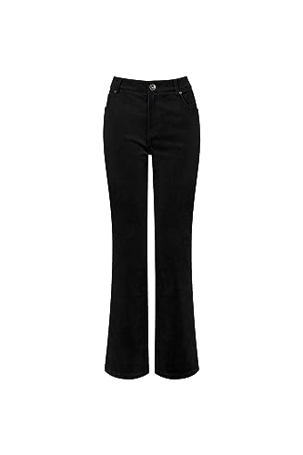 Joe Browns Damen Bootcut Cords Kordhose, Black, 10 von Joe Browns