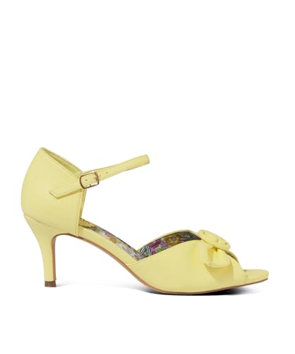 Joe Browns Damen Buckle Detail Open Toe Heels Pumps, gelb, 38 EU Joe Browns Damen Buckle Detail Open Toe Heels Pumps, gelb, 38 EU von Joe Browns