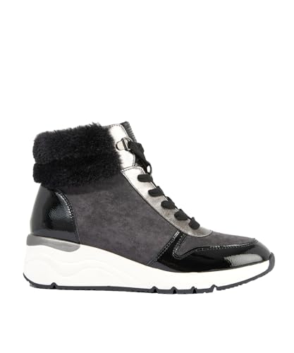 Joe Browns Damen Cosy Faux Fur Trim Trainer Boots Stiefelette, grau, 39 EU Joe Browns Damen Cosy Faux Fur Trim Trainer Boots Stiefelette, grau, 39 EU von Joe Browns